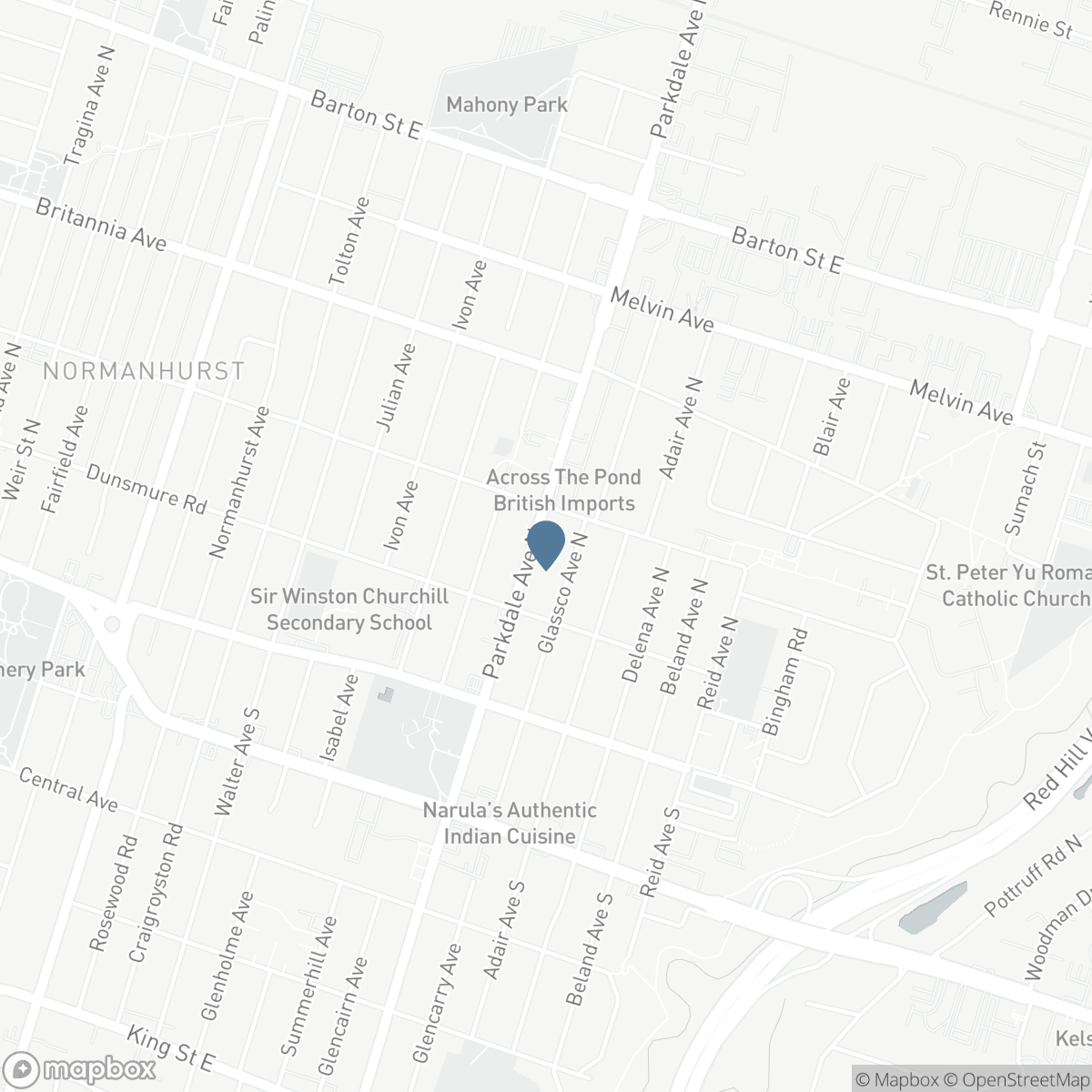 102 PARKDALE AVENUE N, Hamilton, Ontario L8H 5W9
